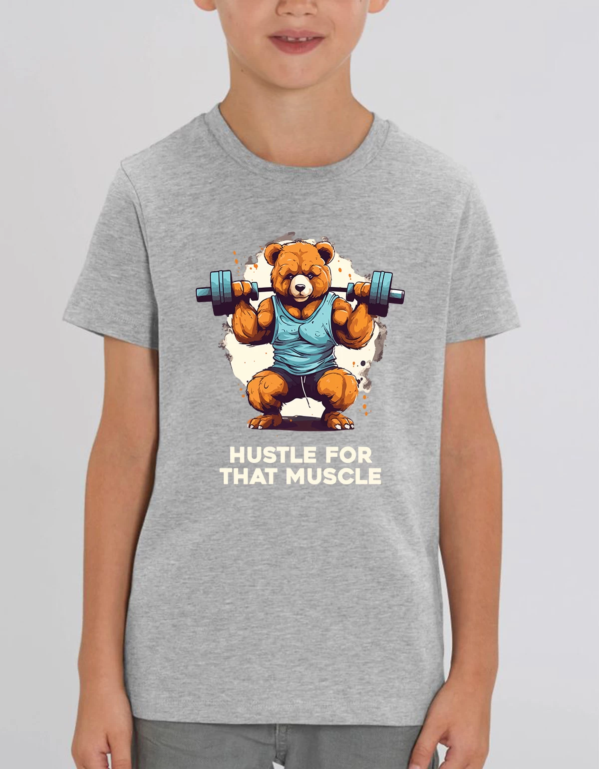 Tricou Premium Copii Gym teddy Tricou Premium Copii Gym teddy