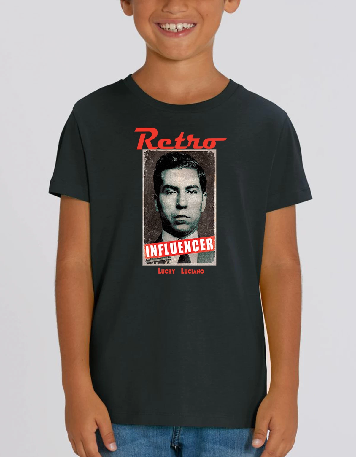 Tricou Premium Copii LUCKY LUCIANO Tricou Premium Copii LUCKY LUCIANO