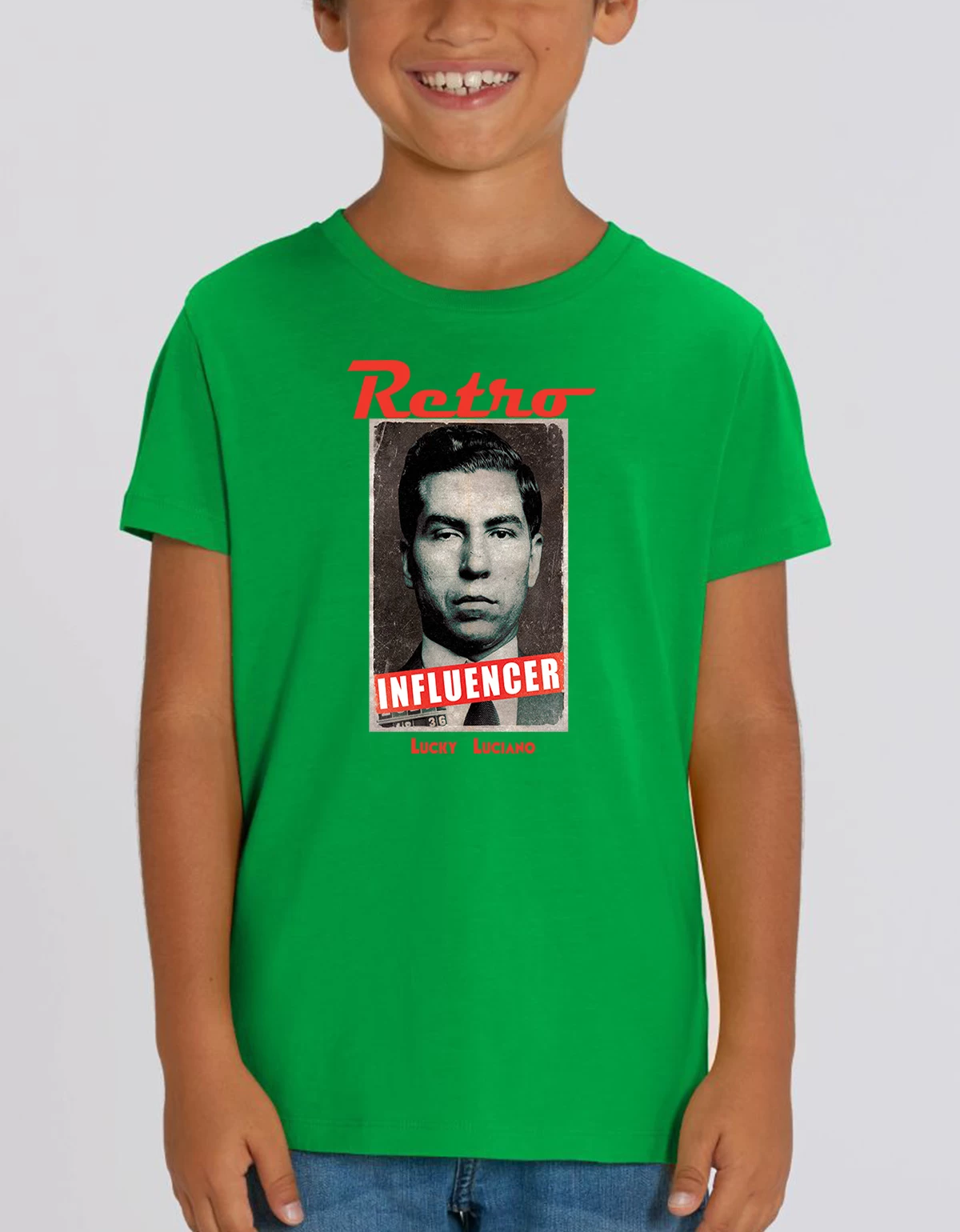 Tricou Premium Copii LUCKY LUCIANO Tricou Premium Copii LUCKY LUCIANO