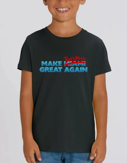 Tricou Premium Copii Make Bucuresti Great Again