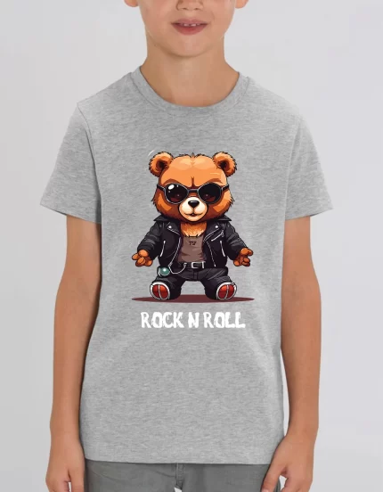 Tricou Premium Copii Rock n roll teddy