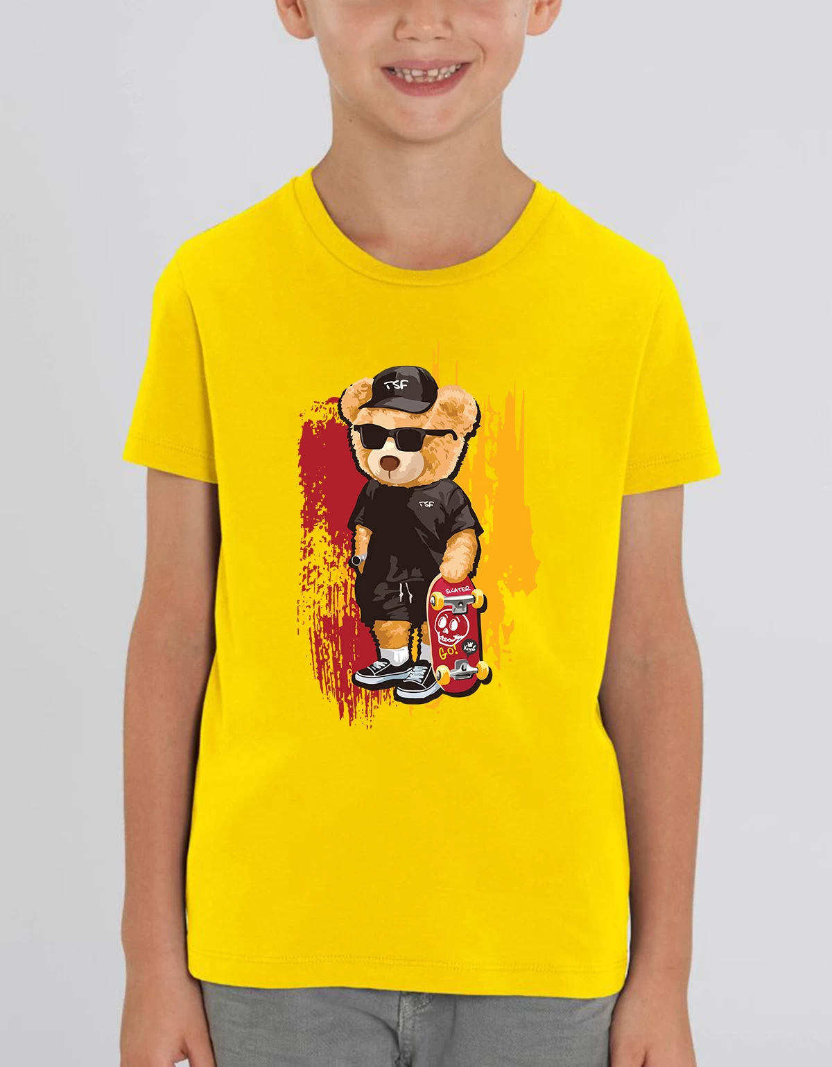 Tricou Premium Copii Skater teddy Tricou Premium Copii Skater teddy