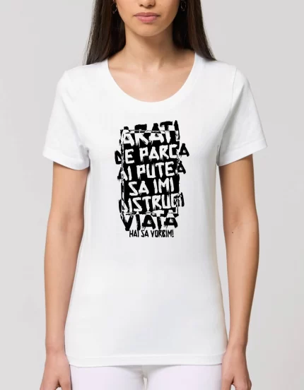 Tricou Premium Dama ARATI DE PARCA I