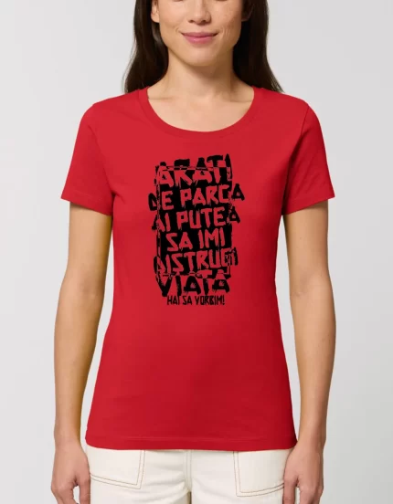 Tricou Premium Dama ARATI DE PARCA I