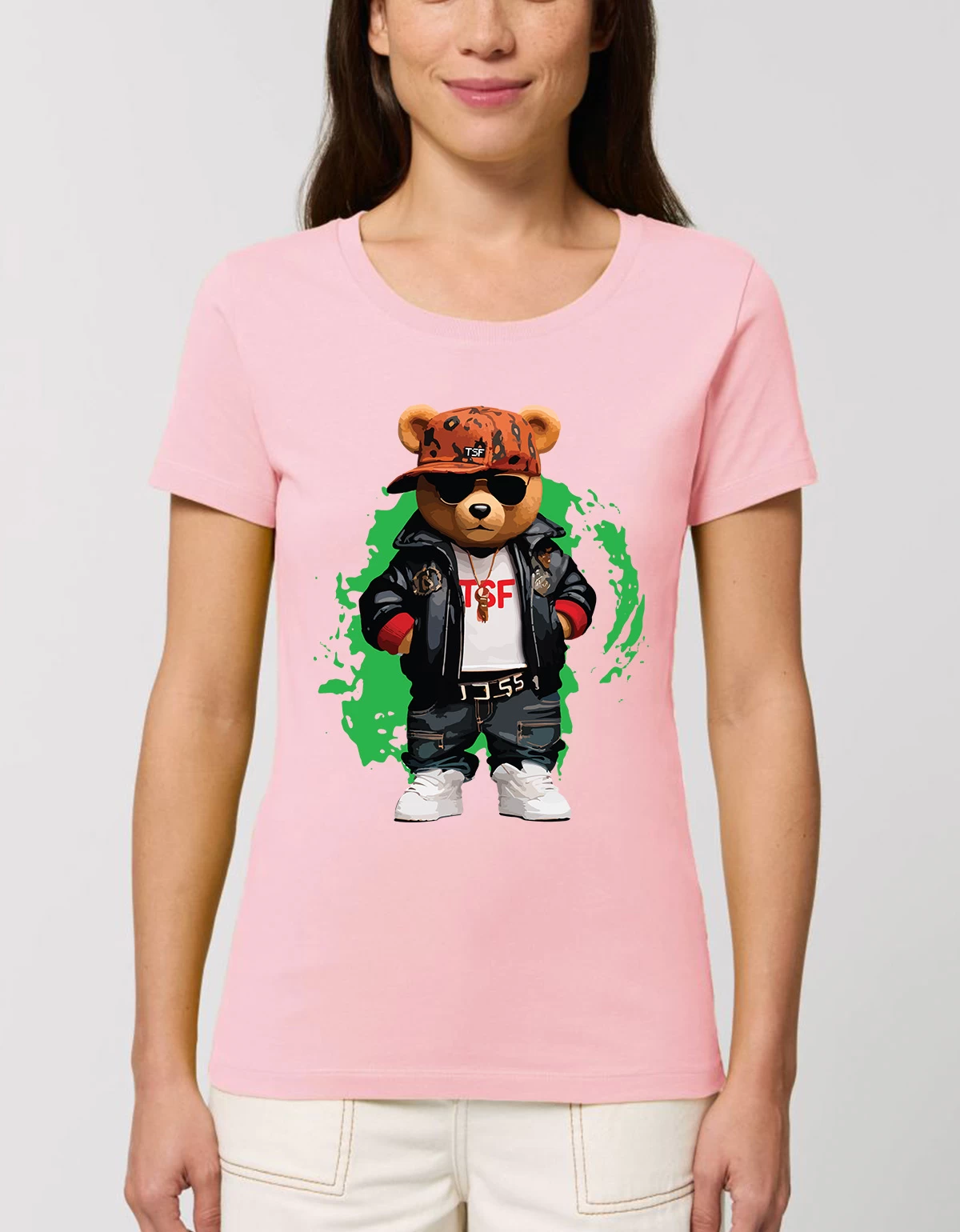 Tricou Premium Dama Gangster teddy Tricou Premium Dama Gangster teddy