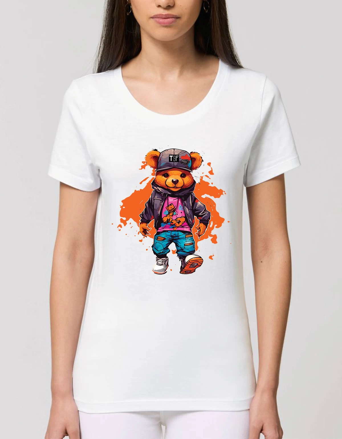 Tricou Premium Dama Hiphop teddy Tricou Premium Dama Hiphop teddy