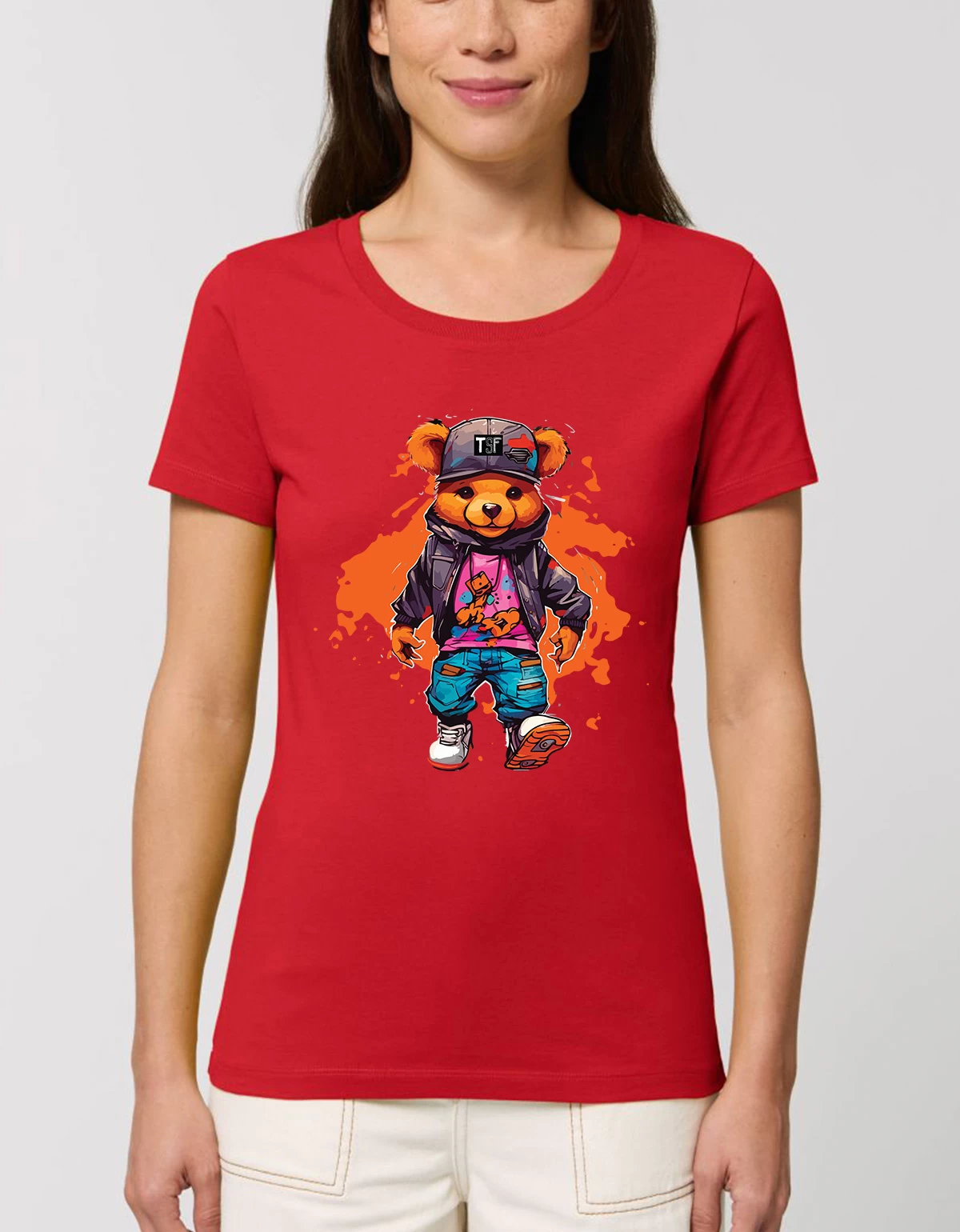 Tricou Premium Dama Hiphop teddy Tricou Premium Dama Hiphop teddy