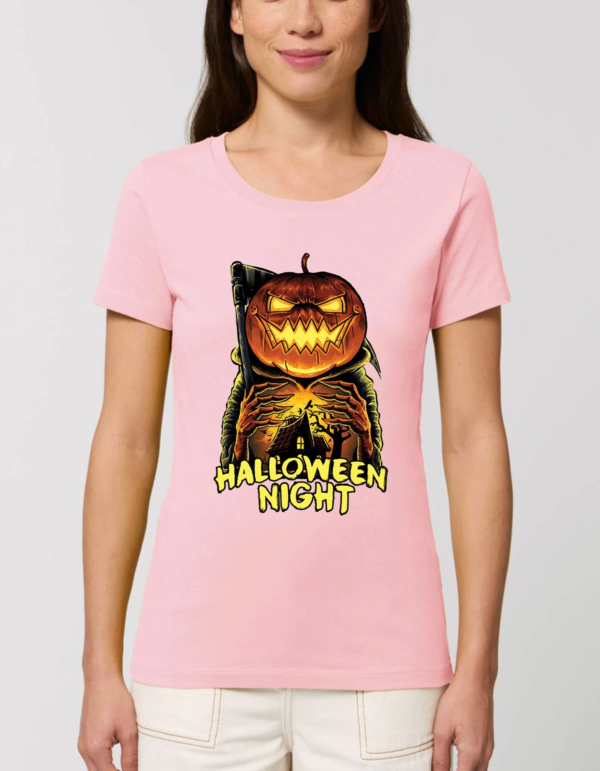Tricou Premium Dama Jack o lantern Tricou Premium Dama Jack o lantern