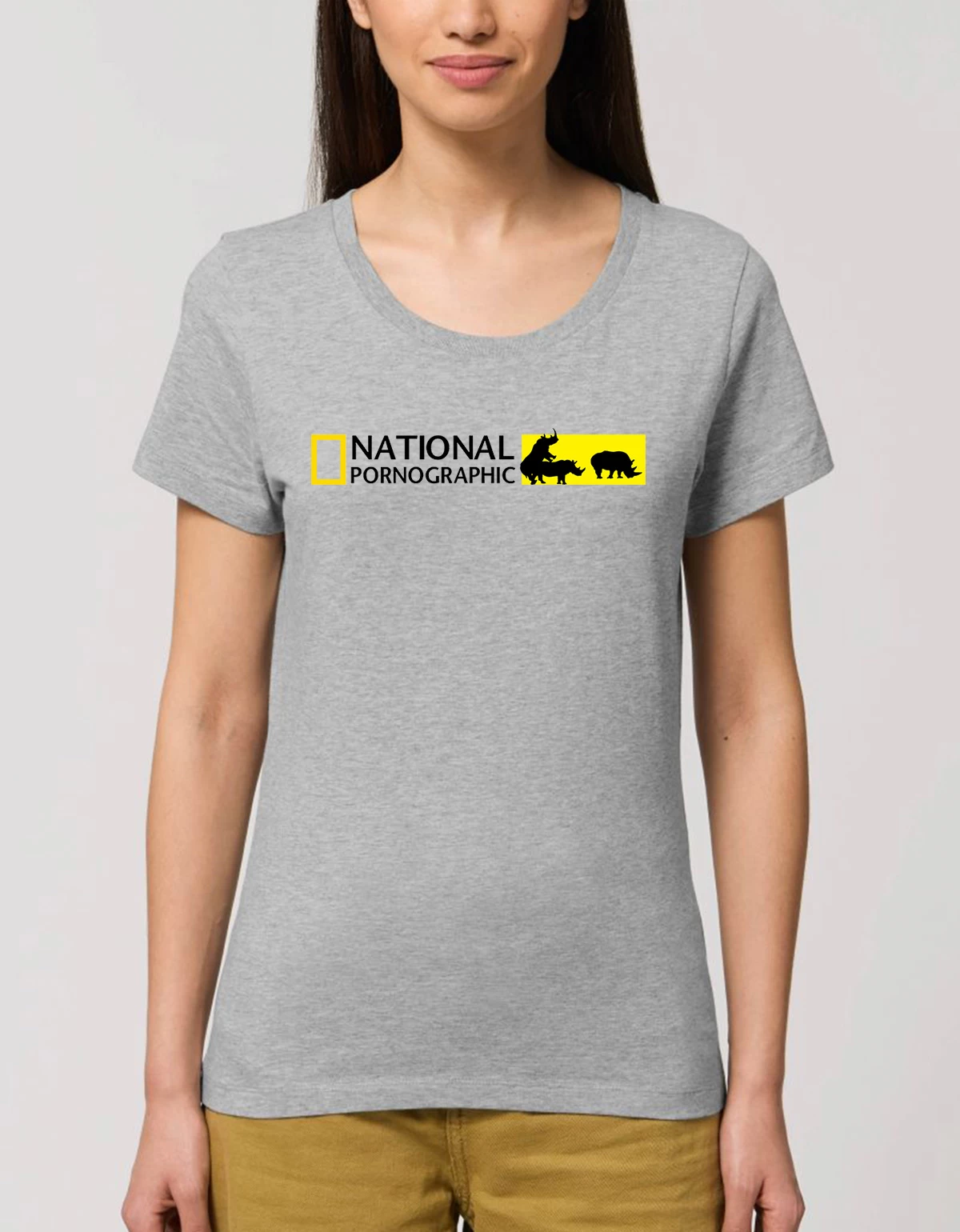 Tricou Premium Dama NATIONAL PORNOGRAPHIC Tricou Premium Dama NATIONAL PORNOGRAPHIC