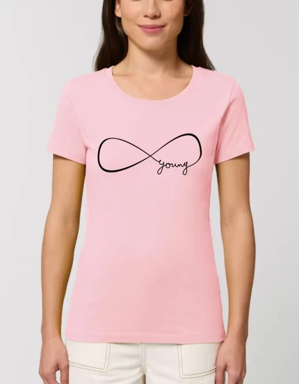 Tricou Premium Dama YOUNG FOREVER